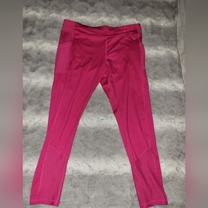 Girls 2XL Xersion 20 1/2 Pink Leggings